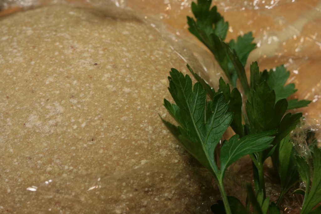 Chesnut flour pasta dough