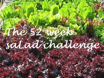 52 week salad challenge banner