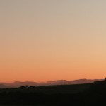 Sunrise over Cardigan Bay