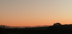 Sunrise over Cardigan Bay